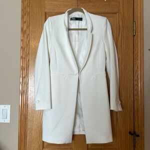 White Zara jacket/blazer